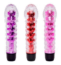 Vibrador Personal Jelly Color Big Head SexShop Outlet do Prazer